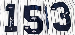 New York Yankees Autographed Jersey Lot of (3) - Alex Rodriguez, CC Sabathia, & Nick Swisher